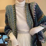 【SHOPLIST限定】エスニック風。ショール毛布カーディガンケープポンチョ | 17kg | 詳細画像5 