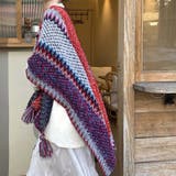 【SHOPLIST限定】エスニック風。ショール毛布カーディガンケープポンチョ | 17kg | 詳細画像9 
