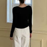 【SHOPLIST限定】秋の涼しい天候に最適!フェイクレイヤードニットトップス | 17kg | 詳細画像11
