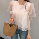 ミレニアル学園風 ゆるカワコーデ☆ふんわりチュール シルエット半袖Tシャツ | 17kg | 詳細画像2 