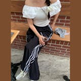 ミレニアル学園風 ゆるカワコーデ インスタ映えサイドレース＆テープデコールナイロ… | 17kg | 詳細画像6 