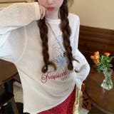 ミレニアル学園風 ゆるカワコーデ☆ボタニカルプリント UVカット ロンT | 17kg | 詳細画像2