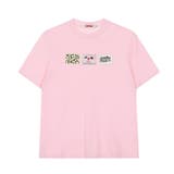 ミレニアル学園風 ゆるカワコーデ☆立体パッチワーク ルーズフィット半袖Tシャツ | 17kg | 詳細画像3
