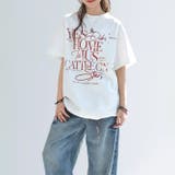 ミレニアル学園風 ゆるカワコーデ☆ビンテージ感英字プリント半袖Tシャツ | 17kg | 詳細画像5 