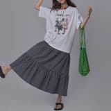 ミレニアル学園風 ゆるカワコーデ☆オーバーサイズ イラストプリント半袖Tシャツ | 17kg | 詳細画像5 