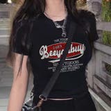 ミレニアル学園風 ゆるカワコーデ☆ギャル風 スリムショート半袖Tシャツ | 17kg | 詳細画像3