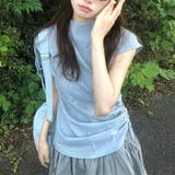 ミレニアル学園風 ゆるカワコーデ ブルー系ストライプ | 17kg | 詳細画像1