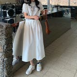 ミレニアル学園風 ゆるカワコーデ☆シンプル韓国風 犬プリント 半袖Tシャツ | 17kg | 詳細画像2