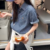 ミレニアル学園風 ゆるカワコーデ ビンテージ感縦ストライプ | 17kg | 詳細画像6