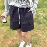 ミレニアル学園風 ゆるカワコーデ カジュアル風ドローストリングウエスト | 17kg | 詳細画像1 
