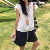 ミレニアル学園風 ゆるカワコーデ カジュアル風ドローストリングウエスト | 17kg | 詳細画像2 