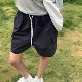 ミレニアル学園風 ゆるカワコーデ カジュアル風ドローストリングウエスト | 17kg | 詳細画像5 