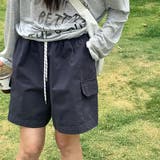 ミレニアル学園風 ゆるカワコーデ カジュアル風ドローストリングウエスト | 17kg | 詳細画像7 