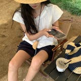 ミレニアル学園風 ゆるカワコーデ デリケートフリルネック | 17kg | 詳細画像8 