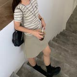 ミレニアル学園風 ゆるカワコーデ☆清楚なハイウエスト Aラインミニスカート | 17kg | 詳細画像8 