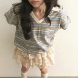 ミレニアル学園風 ゆるカワコーデ レトロカラーブロック | 17kg | 詳細画像4 