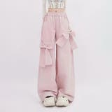 ミレニアル学園風 ゆるカワコーデ レトロストリート風立体ピンクリボン付き | 17kg | 詳細画像2 