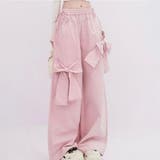 ミレニアル学園風 ゆるカワコーデ レトロストリート風立体ピンクリボン付き | 17kg | 詳細画像6 