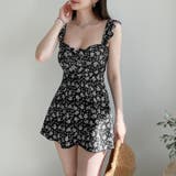 ゆるカワコーデ 小花柄清涼感 小胸カバー | 17kg | 詳細画像2