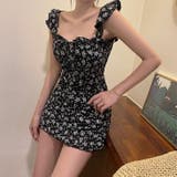 ゆるカワコーデ 小花柄清涼感 小胸カバー | 17kg | 詳細画像5