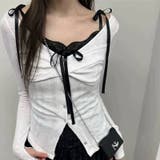 ゆるカワコーデ☆レースキャミソール＋細見え長袖カーディガン 2点セットトップス | 17kg | 詳細画像6 