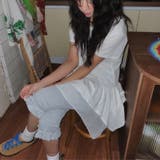 ゆるカワコーデ ガーリーフリルハイウエストインナーハーフパンツ 快適ストレッチミ… | 17kg | 詳細画像8 