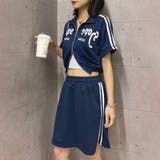 ゆるカワコーデ☆夏痩せ見えスポーツ風 セットブルー半袖 | 17kg | 詳細画像15 