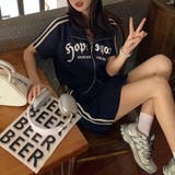 ゆるカワコーデ☆夏痩せ見えスポーツ風 セットブルー半袖 | 17kg | 詳細画像5 