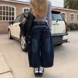 ゆるカワコーデ☆グラフィティ 7分ワイドジーンズ | 17kg | 詳細画像2 