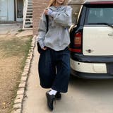 ゆるカワコーデ☆グラフィティ 7分ワイドジーンズ | 17kg | 詳細画像10 