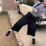 ゆるカワコーデ☆グラフィティ 7分ワイドジーンズ | 17kg | 詳細画像8 