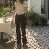 ゆるカワコーデ☆少女風花縁パフスリーブ 半袖シャツ | 17kg | 詳細画像26 