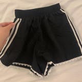 ゆるカワコーデ☆レース切り替えワイドショートパンツカジュアル速乾スポーツパンツ | 17kg | 詳細画像4