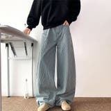 ゆるカワコーデ ヴィンテージ風ストリートデザイン デニムパンツ | 17kg | 詳細画像14 