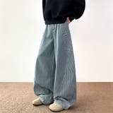 ゆるカワコーデ ヴィンテージ風ストリートデザイン デニムパンツ | 17kg | 詳細画像2 