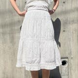 ゆるカワコーデ チェック柄リボン付きワンピース風ブラウス＋ミディ丈スカートセット | 17kg | 詳細画像14 
