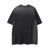 ゆるカワコーデ☆スプレー風プリント うさぎグラフィック オーバーサイズTシャツ | 17kg | 詳細画像5 
