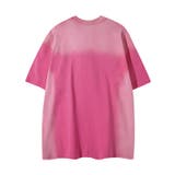 ゆるカワコーデ☆スプレー風プリント うさぎグラフィック オーバーサイズTシャツ | 17kg | 詳細画像2 