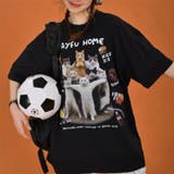 ゆるカワコーデ☆ネコプリント オーバーサイズ半袖Tシャツ | 17kg | 詳細画像12 