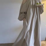 ゆるカワコーデ☆ドローストリング入り オフショルダーワンピース 長袖 | 17kg | 詳細画像2 