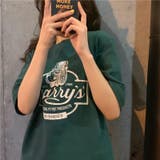 ゆるカワコーデ☆プリントTシャツ オーバーサイズ 学生風 BFスタイル | 17kg | 詳細画像6 