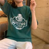 ゆるカワコーデ☆プリントTシャツ オーバーサイズ 学生風 BFスタイル | 17kg | 詳細画像9 