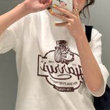 ゆるカワコーデ☆プリントTシャツ オーバーサイズ 学生風 BFスタイル | 17kg | 詳細画像11 