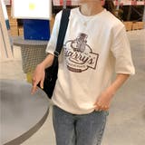 ゆるカワコーデ☆プリントTシャツ オーバーサイズ 学生風 BFスタイル | 17kg | 詳細画像13 
