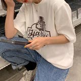 ゆるカワコーデ☆プリントTシャツ オーバーサイズ 学生風 BFスタイル | 17kg | 詳細画像15 