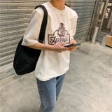 ゆるカワコーデ☆プリントTシャツ オーバーサイズ 学生風 BFスタイル | 17kg | 詳細画像17 