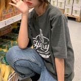 ゆるカワコーデ☆プリントTシャツ オーバーサイズ 学生風 BFスタイル | 17kg | 詳細画像21 