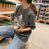ゆるカワコーデ☆プリントTシャツ オーバーサイズ 学生風 BFスタイル | 17kg | 詳細画像22 