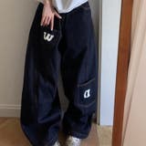 甘辛系ガールズ☆デニムストレートワイドパンツ | 17kg | 詳細画像22 