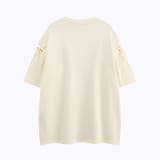 甘辛系ガールズ☆犬プリントレースアップ半袖Tシャツ | 17kg | 詳細画像4 